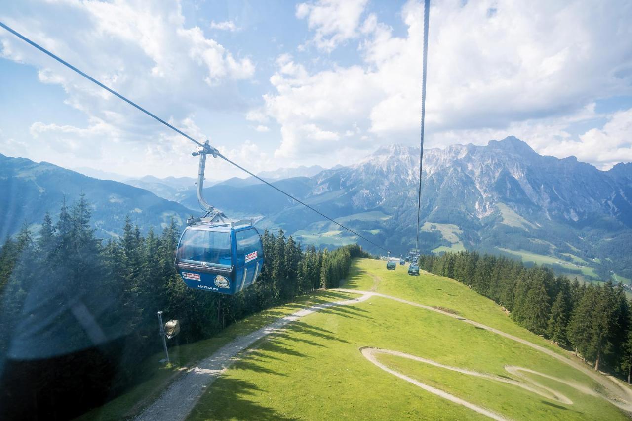 Ferienhaus Sonnrain Apartment Leogang Bagian luar foto