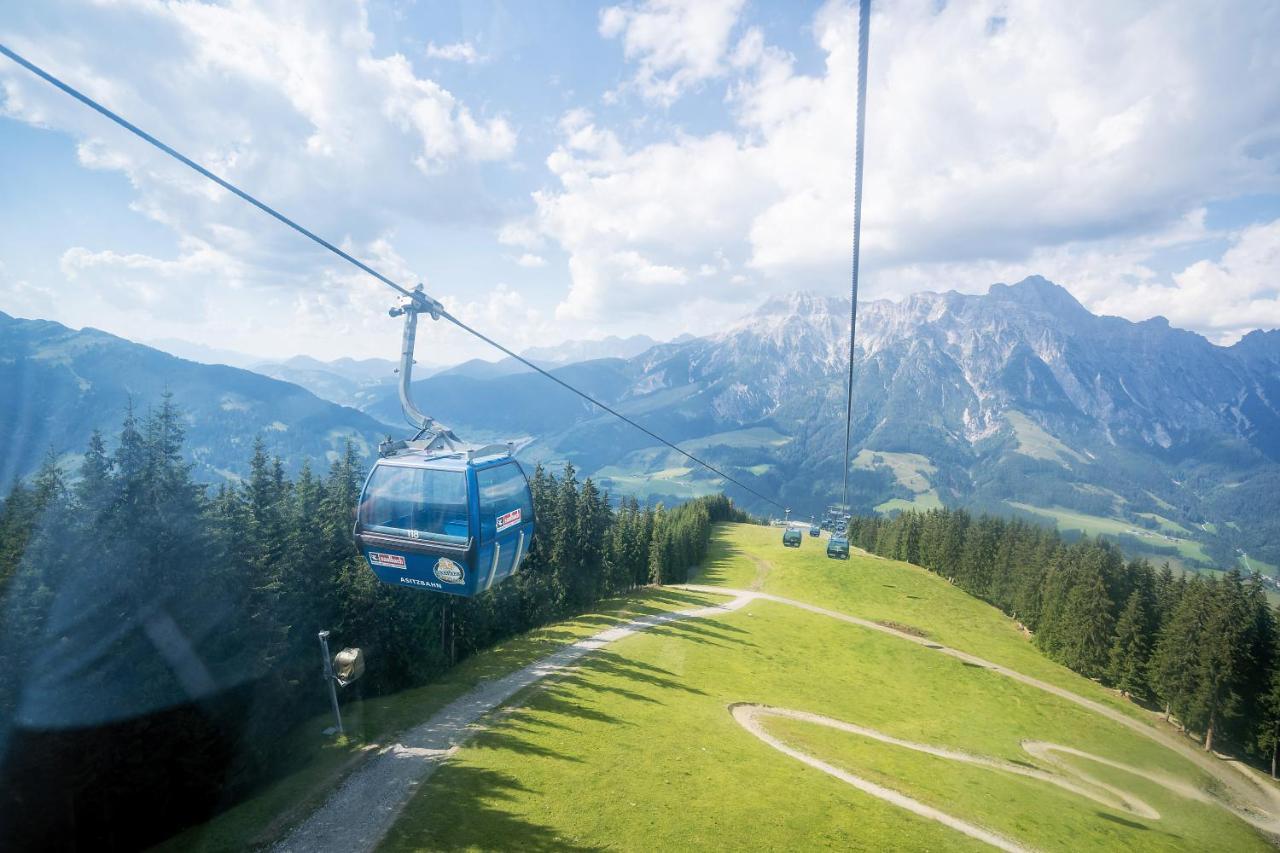Ferienhaus Sonnrain Leogang Bagian luar foto