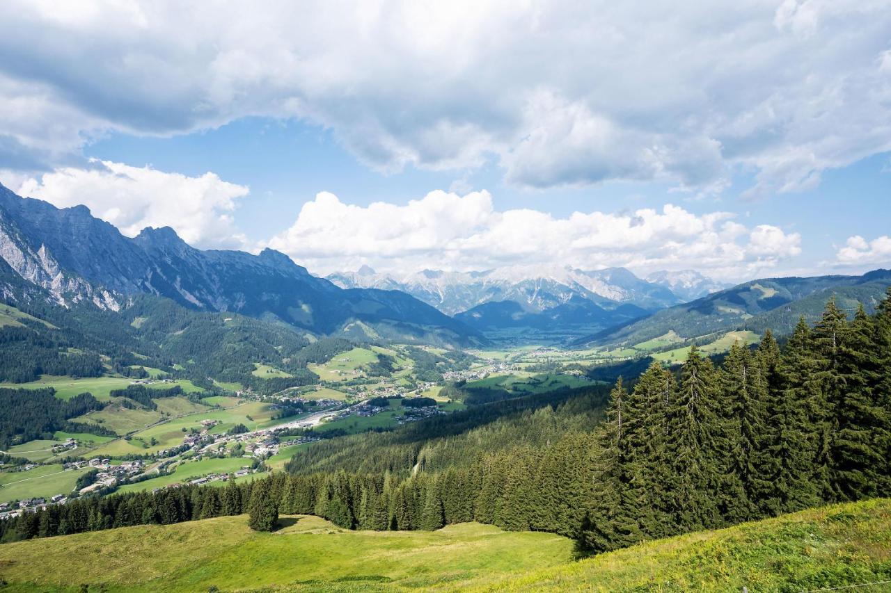 Ferienhaus Sonnrain Leogang Bagian luar foto