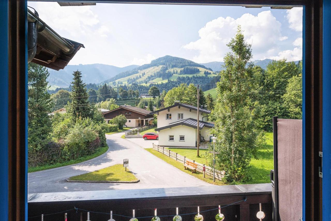 Ferienhaus Sonnrain Leogang Bagian luar foto